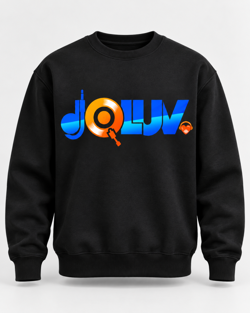 DJ Q Luv Sweatshirt in Black